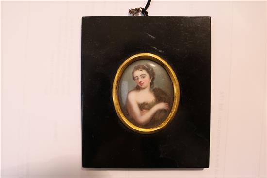 4 portrait miniatures